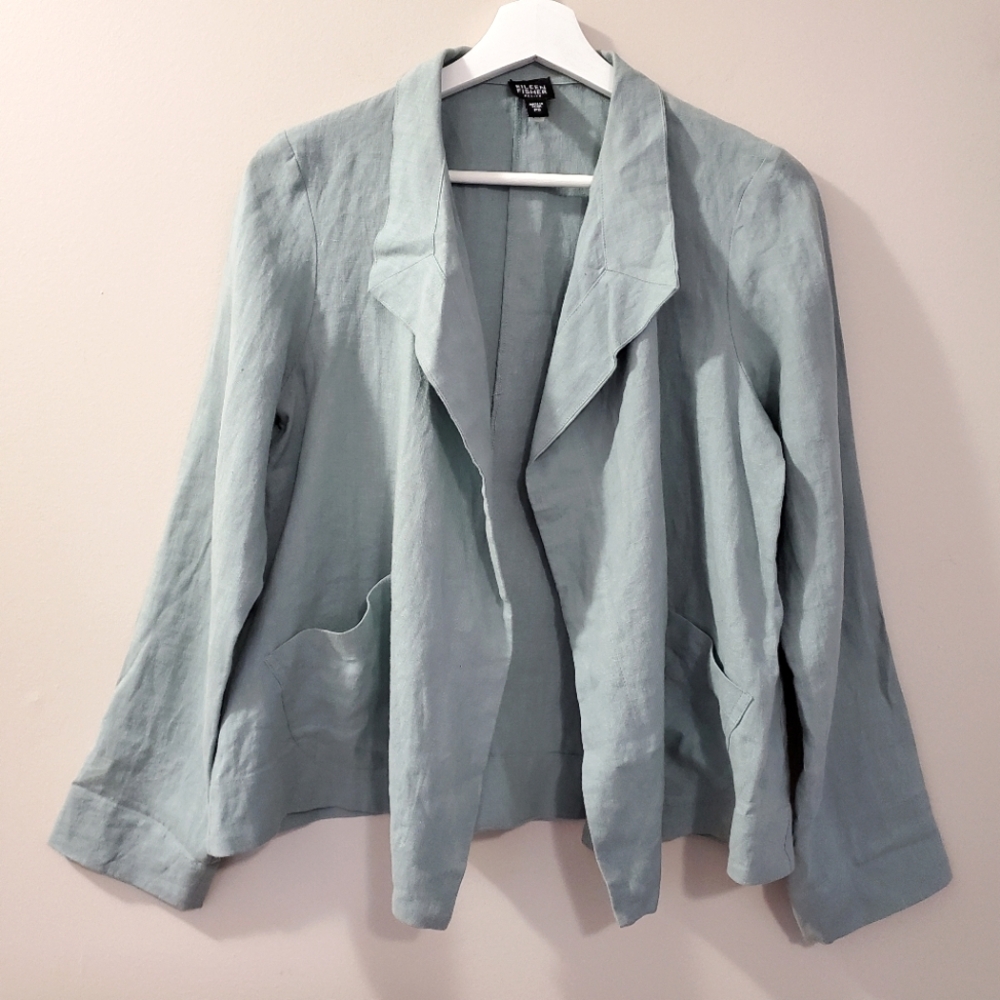 Eileen Fisher - 100% Linen Blazer - Size S